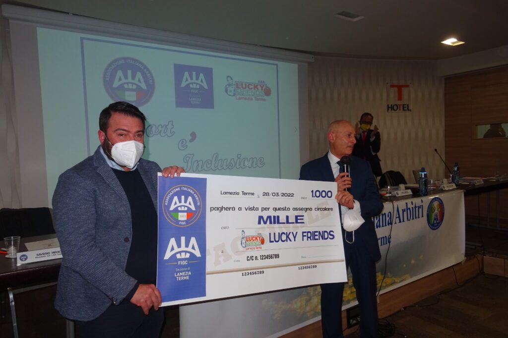 Grande riscontro per l’evento “Sport È Inclusione” - 5 - AIA – Sezione di Lamezia Terme Grande riscontro per l’evento “Sport È Inclusione” - 4 - AIA – Sezione di Lamezia Terme