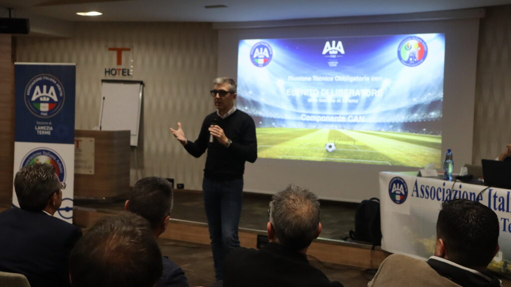 Elenito di Liberatore: “Massima dedizione e mai trascurare i dettagli per arrivare in alto” - 9 - AIA – Sezione di Lamezia Terme Elenito di Liberatore: “Massima dedizione e mai trascurare i dettagli per arrivare in alto” - 8 - AIA – Sezione di Lamezia Terme
