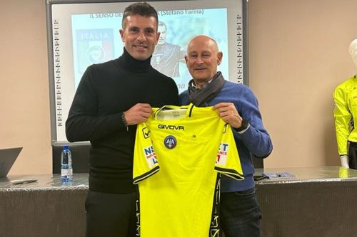 Tecnica, Tattica e Comportamento, tanti spunti per gli arbitri lametini all'incontro con Mister Morelli e Mister Fanello. - 12 - AIA – Sezione di Lamezia Terme