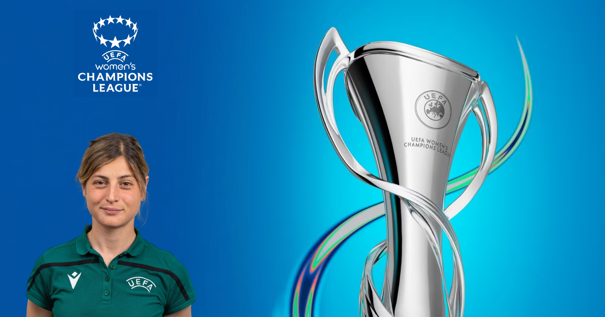 Nuovi prestigiosi impegni internazionali per Martina Molinaro: designata come quarto ufficiale e per la finale del girone di UEFA Women’s Champions League. - 3 - AIA – Sezione di Lamezia Terme Nuovi prestigiosi impegni internazionali per Martina Molinaro: designata come quarto ufficiale e per la finale del girone di UEFA Women’s Champions League. - 2 - AIA – Sezione di Lamezia Terme