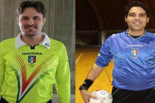 Giovanni e Valerio al Raduno Play off Can Pro - 4 - AIA – Sezione di Lamezia Terme