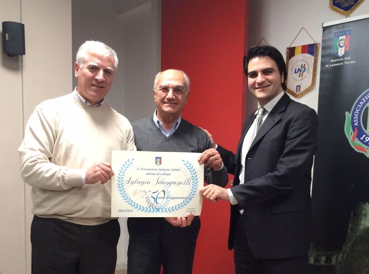 50 anni di Tessera.....congratulazioni Ninì.... - 2 - AIA – Sezione di Lamezia Terme