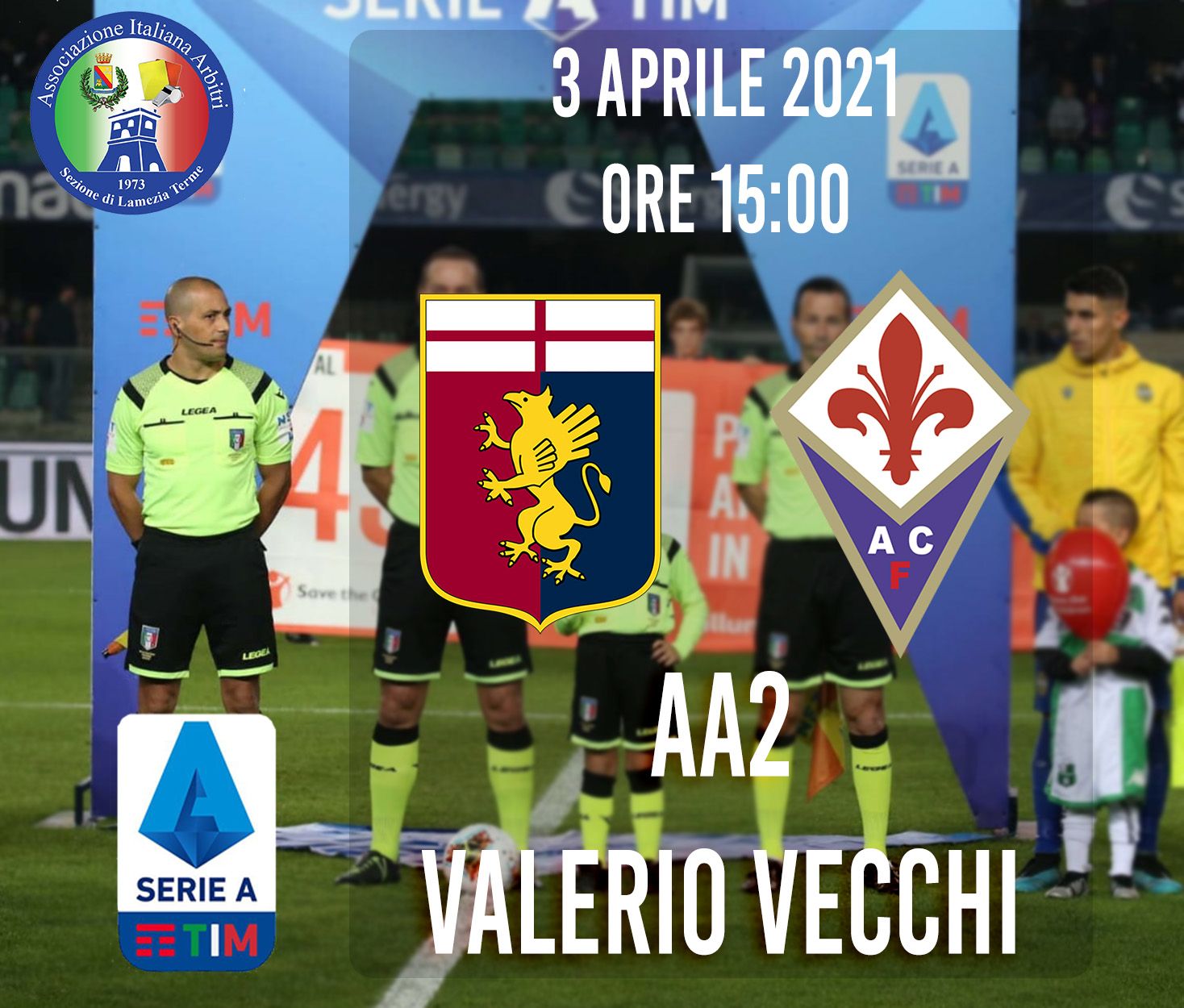 Valerio in campo! - 4 - AIA – Sezione di Lamezia Terme