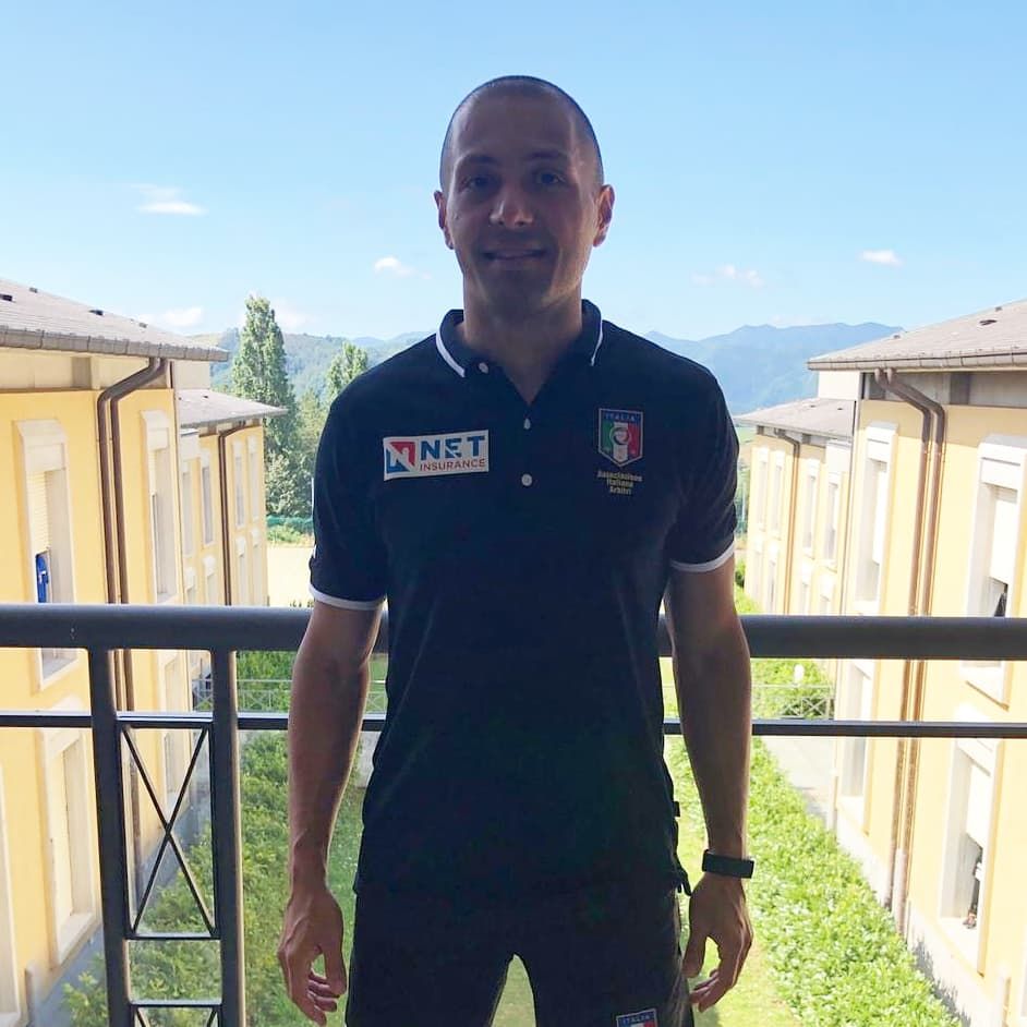Valerio al raduno CAN A - 2 - AIA – Sezione di Lamezia Terme