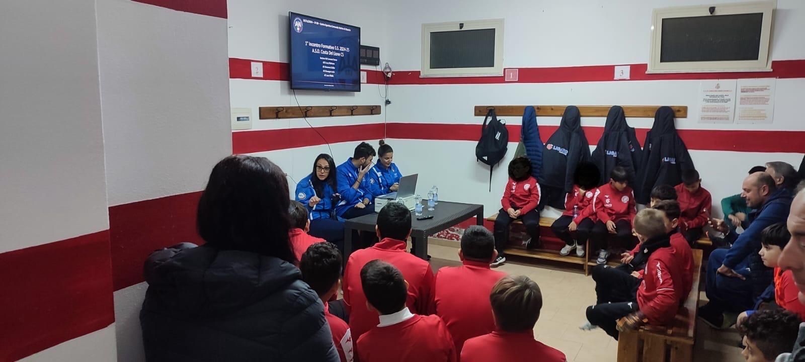 DOGSO e SPA insieme alla ASD Costa Del Lione Calcio a 5. Una serata all'insegna della formazione e dell'apertura reciproca. - 3 - AIA – Sezione di Lamezia Terme DOGSO e SPA insieme alla ASD Costa Del Lione Calcio a 5. Una serata all'insegna della formazione e dell'apertura reciproca. - 2 - AIA – Sezione di Lamezia Terme