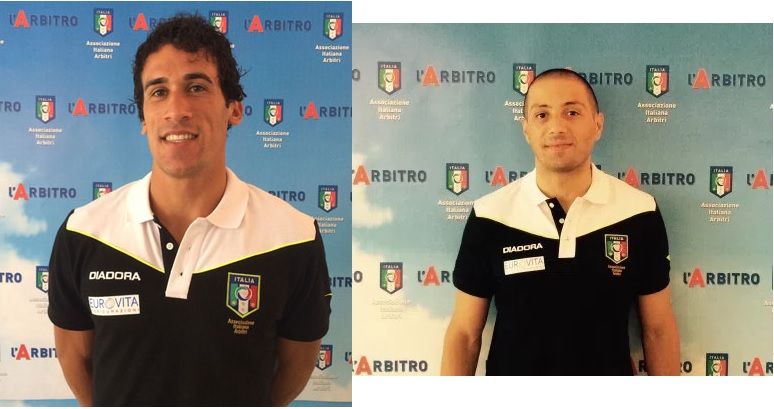 Giovanni e Valerio al Raduno CAN B - 3 - AIA – Sezione di Lamezia Terme Giovanni e Valerio al Raduno CAN B - 2 - AIA – Sezione di Lamezia Terme