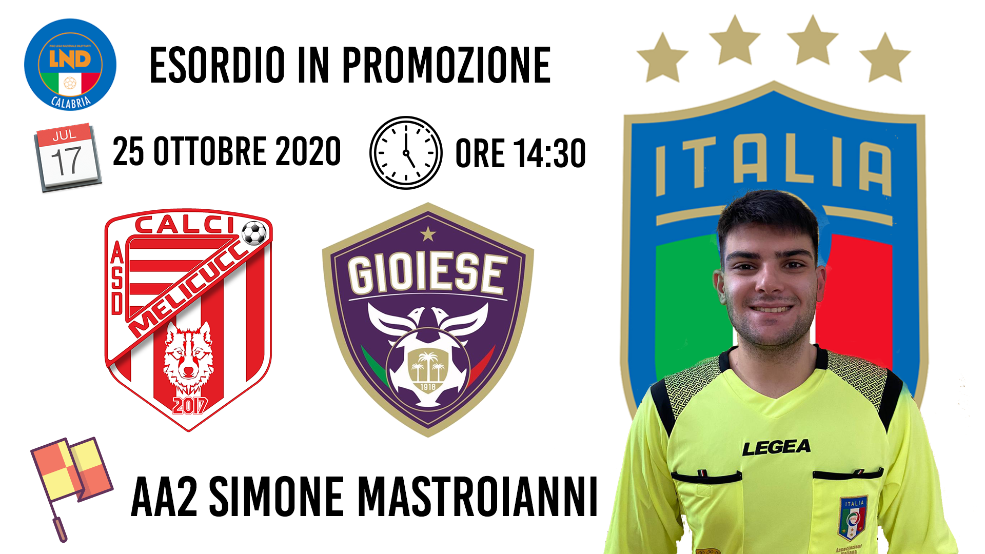 Esordio per Simone! - 4 - AIA – Sezione di Lamezia Terme