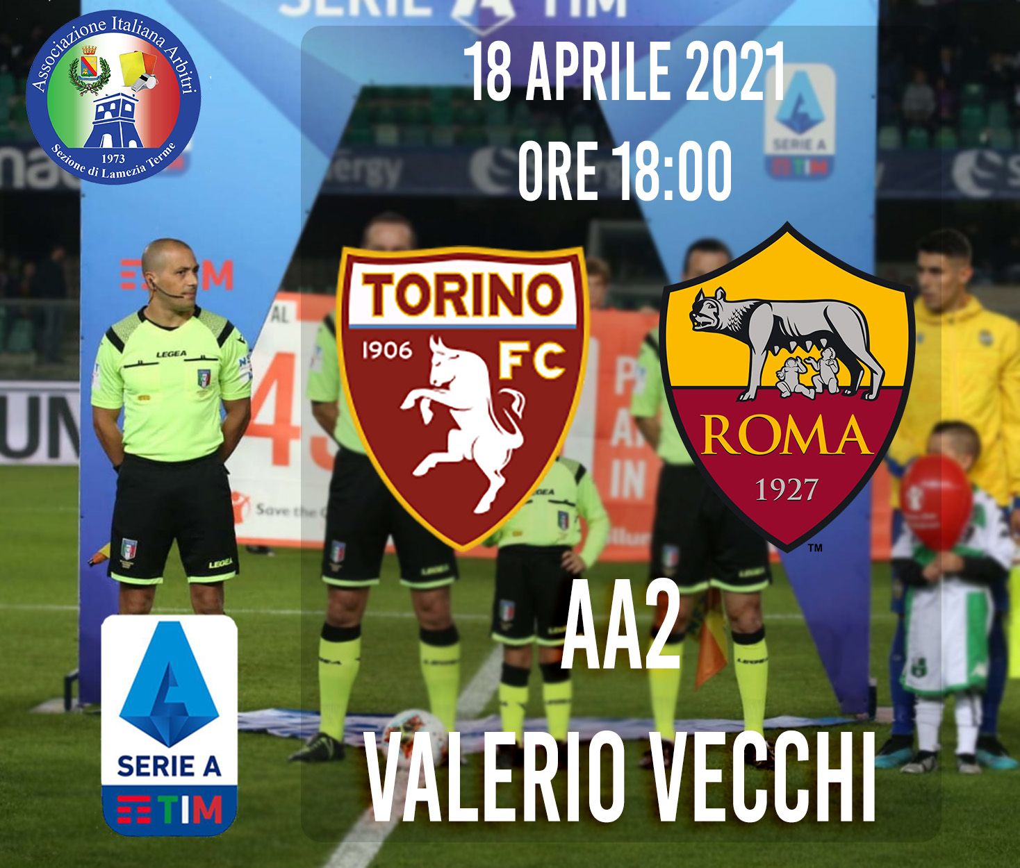 Valerio in campo! - 4 - AIA – Sezione di Lamezia Terme