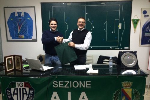 DOMENICA 9 MARZO 2014- ESORDIO IN I CATEGORIA PER IL COLLEGA PRUDENTE SIMONE - - AIA – Sezione di Lamezia Terme