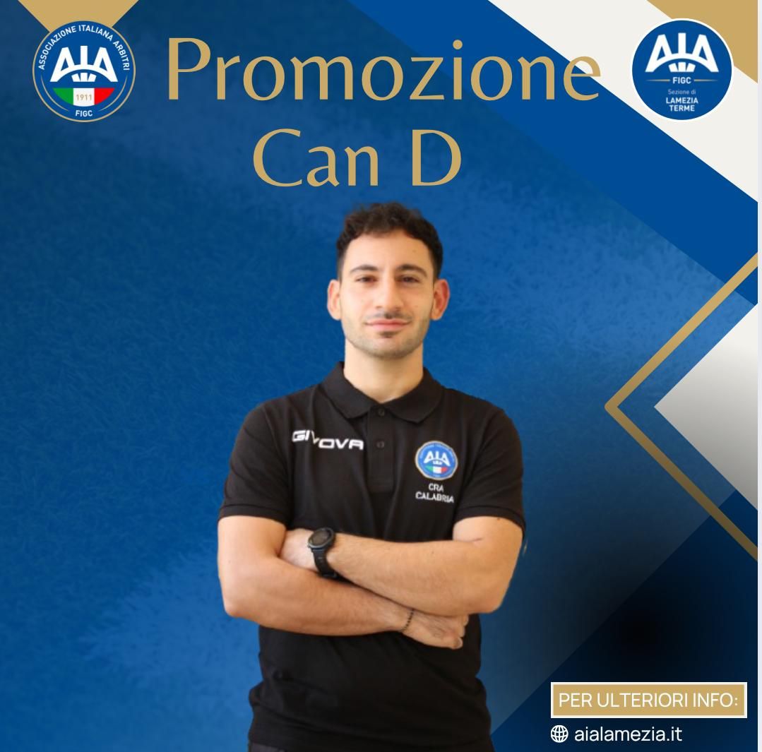 Promosso alla CAN D il lametino Gianluca Renda! - 3 - AIA – Sezione di Lamezia Terme Promosso alla CAN D il lametino Gianluca Renda! - 2 - AIA – Sezione di Lamezia Terme
