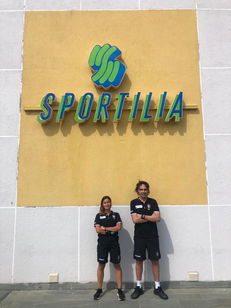 Cosimo Di Benedetto e Lucy Molinaro al raduno CAN5 - 2 - AIA – Sezione di Lamezia Terme