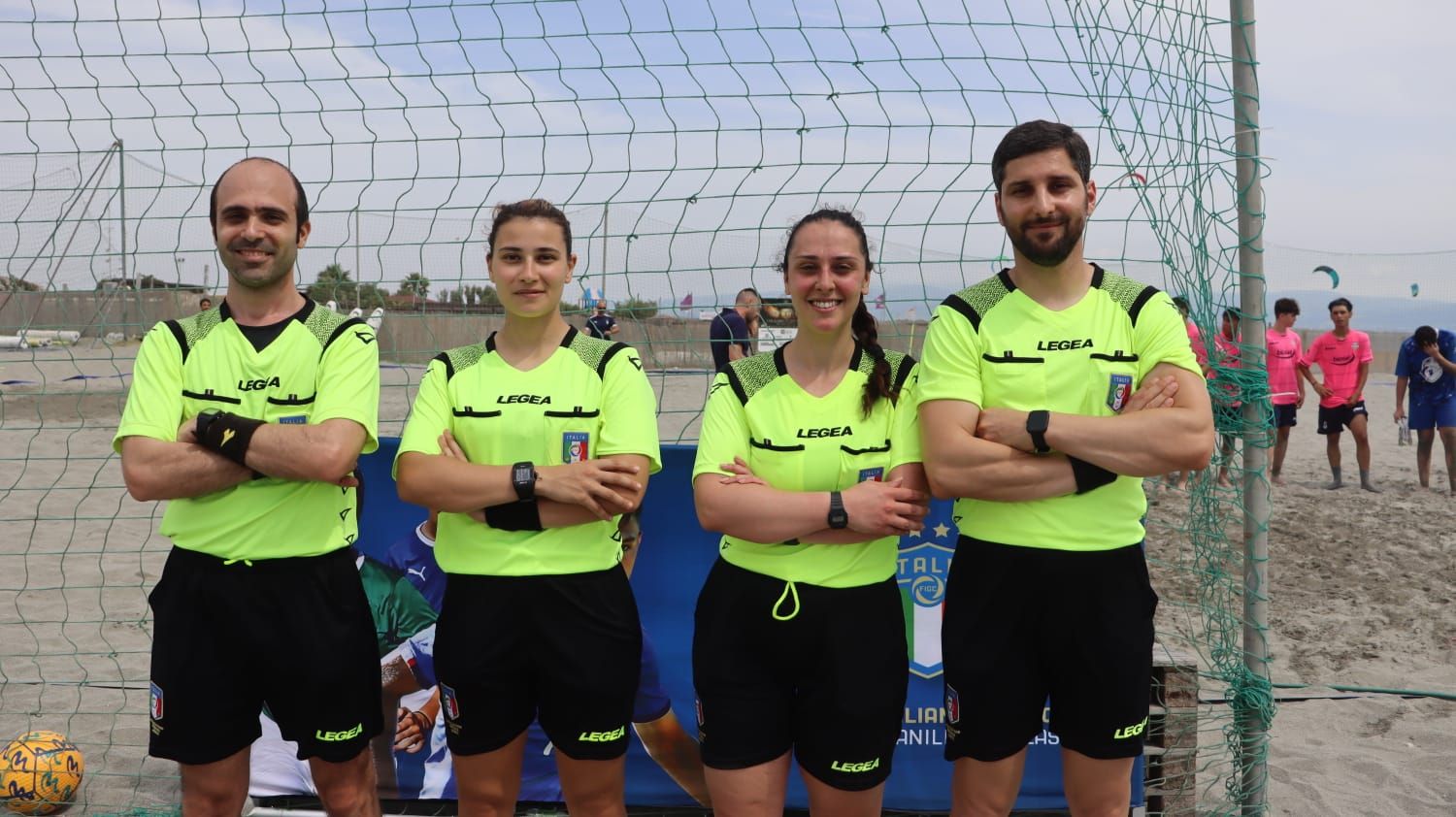 Tris di arbitri lametini per il Torneo LND U15 e U17 di Beach Soccer - 2 - AIA – Sezione di Lamezia Terme