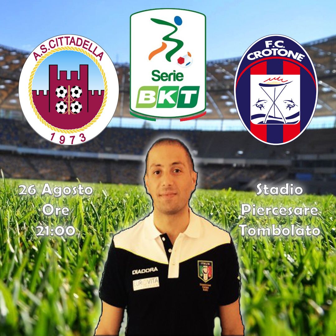 Valerio per Cittadella - Crotone - 3 - AIA – Sezione di Lamezia Terme Valerio per Cittadella - Crotone - 2 - AIA – Sezione di Lamezia Terme