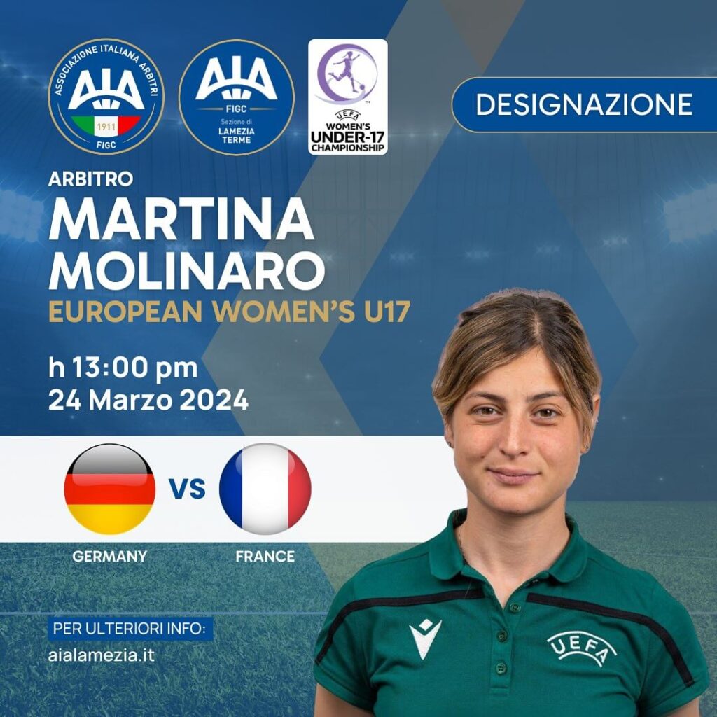 Martina in UEFA! - 7 - AIA – Sezione di Lamezia Terme Martina in UEFA! - 6 - AIA – Sezione di Lamezia Terme