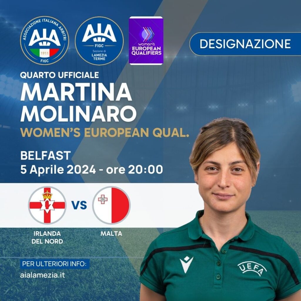 Martina in UEFA! - 9 - AIA – Sezione di Lamezia Terme Martina in UEFA! - 8 - AIA – Sezione di Lamezia Terme
